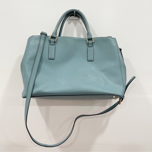 Tory Burch Robinson Double Zip Tote Large Handbag - Picture 5 of 13